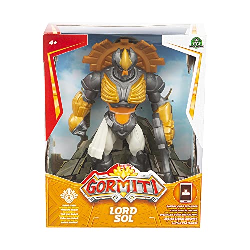 Gormiti - Personaggi in versione Gigante Articolati 25 cm, Lord Sol...