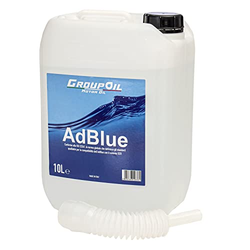 GROUPOIL - Adblue 10L per motori diesel, additivo per gas di scaric...