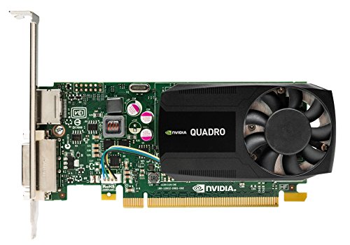 HP NVIDIA Quadro K620 2GB GDDR3 - Scheda Grafica (Quadro K620, 2GB GDDR3, 128bit, 4096x2160 Pixel, PCI Express x16)
