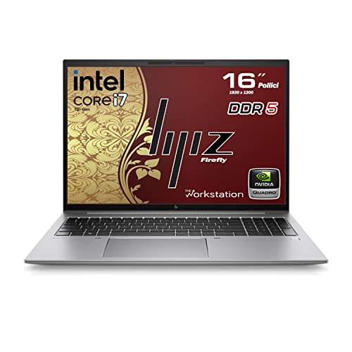 HP ZBook Firefly G9 Notebook workstation, Cpu Intel Core i7-1255U d...