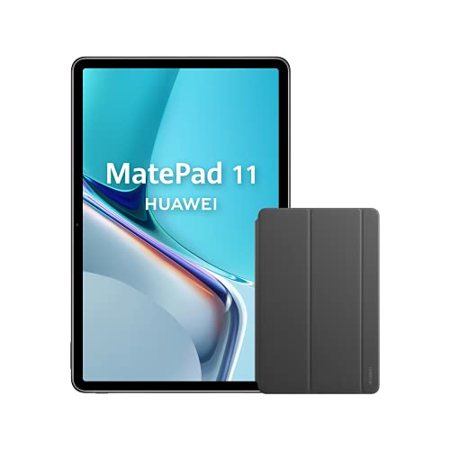 Huawei - MatePad 11, Tablet con schermo da 11  risoluzione 2,5 K FullView 120 Hz (6 GB RAM, 64 GB ROM, Wi-Fi 6), grigio opaco - senza servizi Google preinstallati