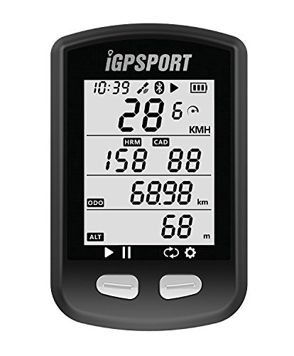 IGPSPORT Ciclocomputer GPS con Ant iGS10 Senza Fili Wireless Impermeabile Computer da Bicicletta