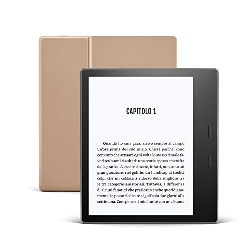 Kindle Oasis - Ora con tonalità della luce regolabile - Resistente...