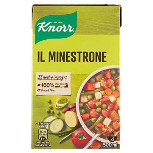 Knorr Minestrone di 13 Verdure Selezionate, 500ml