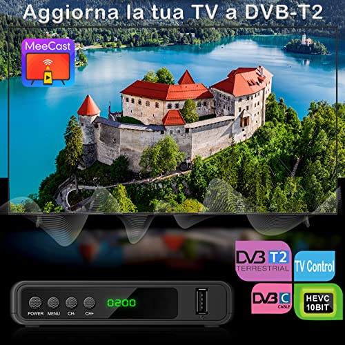 KOQIT T10 Decoder Tv DVB-T2 HDMI Smart TV Stick Ricevitore Decoder ...