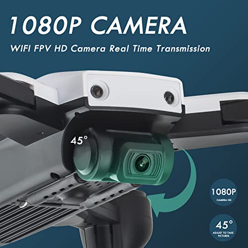 le-idea IDEA23 Drone GPS con Telecamera 1080p HD Professionale, Qua...