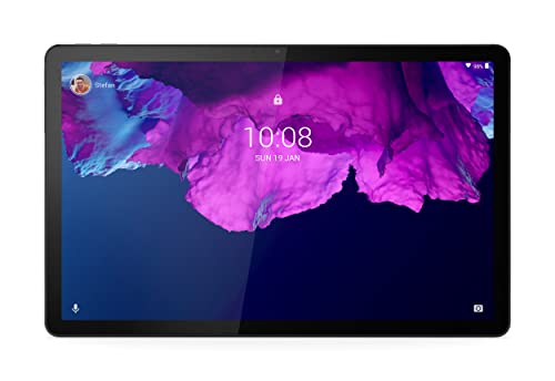 Lenovo Tab P11 2k Tablet con Stazione di ricarica inclusa - Display 11  2K (Qualcomm Snapdragon, Storage 64GB Espandibile fino ad 1TB, RAM 4GB, WIFI+Bluetooth, 4 Speaker, Android 10) - Slate Grey