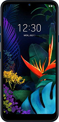 LG K50 smartphone Dual SIM con Doppia fotocamera posteriore, Display 6.26   HD+, batteria da 3500mAh, Selfie da 13MP, Audio DTS:X, Octa-Core 2.0GHz, Memoria 32GB, 3GB RAM, Android 9, Blue [Italia]