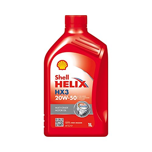 Lubrificante Olio Shell Helix HX3 20W-50 - adatto ai motori di vecc...
