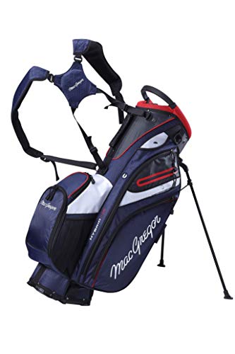 MACGREGOR MACBAG146 Mactec Hybrid 14 Golf Club Stand Carry Trolley Bag, Golfbag Men s, Blu Navy, taglia unica