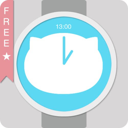  Meo watch face designed for make your smart watch look cute and clean.