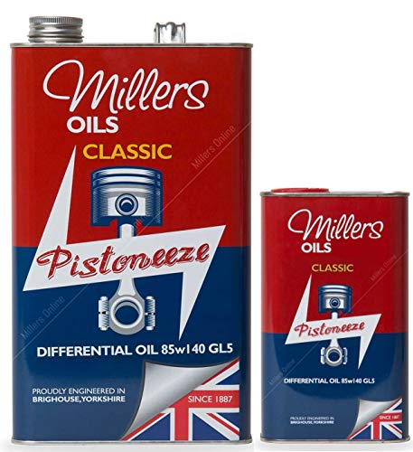 Millers Oil Pistoneeze Classic Differential Oil EP 85w140 GL, 6 Lit...