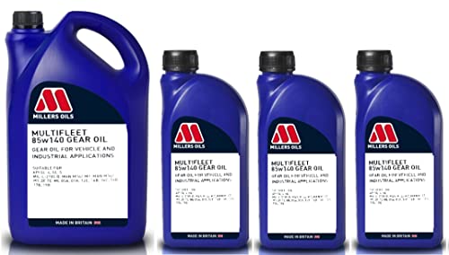 Millers Oils Multifleet 85W140 GL4 GL5 Olio per ingranaggi, 8 litri...