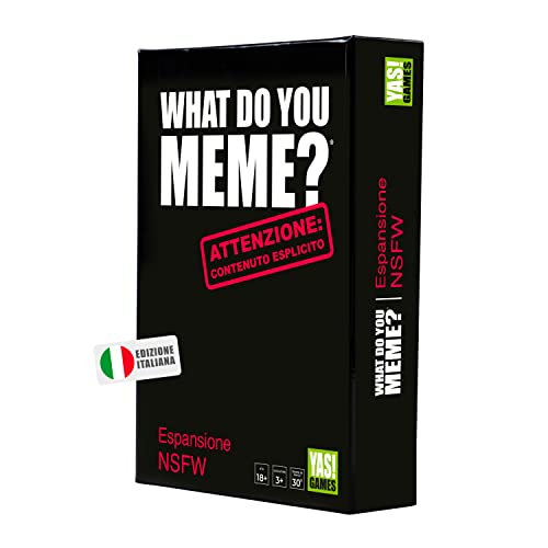 Espansione What Do You Meme? NSFW - Yas Games - L’Unico In Italia...