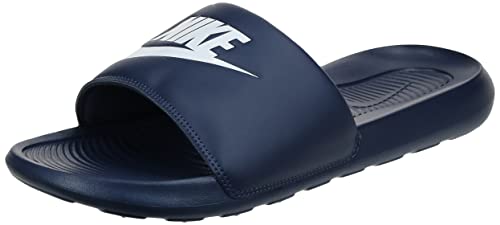 Nike Victori One - Ciabatte Uomo, Blu (midnight navy white-midnight navy), 41 EU, Pair
