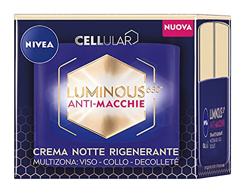 Nivea Cellular Luminous 630 Anti Macchie, Crema Notte...