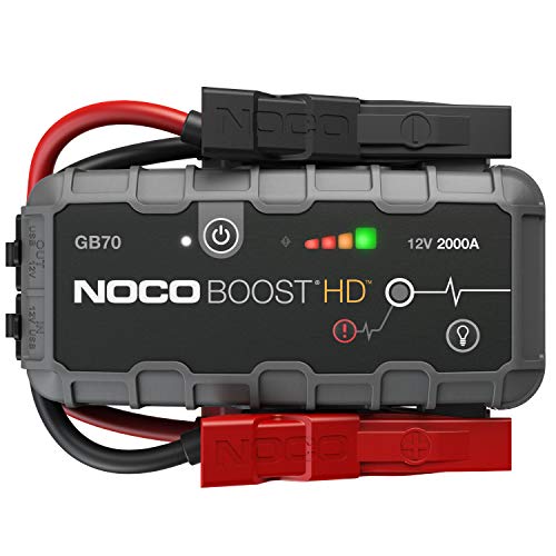 NOCO Boost HD GB70, Avviamento di Emergenza Portatile 2000A 12V Ult...