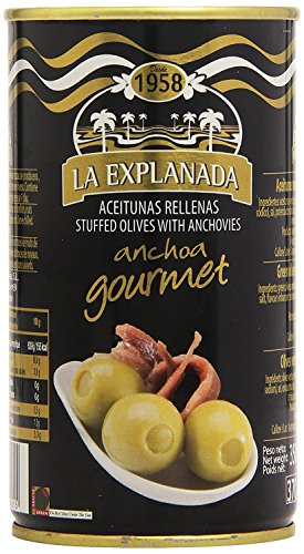 Olive ripiene di acciughe 150 g. The Gourmet Esplanade [PACCHETTO DI 15 UNITÀ]