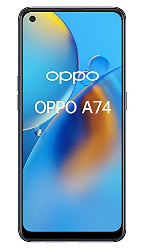 OPPO A74 5G Smartphone 128GB TIM Open Market, Fluid Black