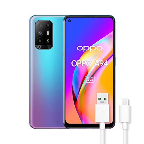 OPPO A94 Smartphone 5G, 173g, Display 6.43  AMOLED, 4 Fotocamere 48...