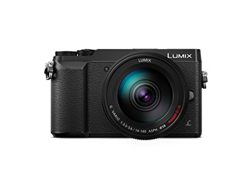 Panasonic Lumix DMC-GX80HEGK Kit Fotocamera Mirrorless GX80 e Obiettivo 14-140mm, 16MP, Post Focus, 4K Photo & 4K Video, Nero