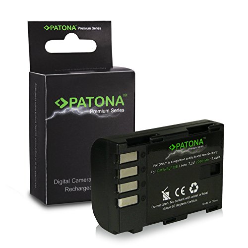 PATONA Premium Batteria DMW-BLF19E Compatibile con Panasonic Lumix DMC-GH3 DMC-GH3A DMC-GH4