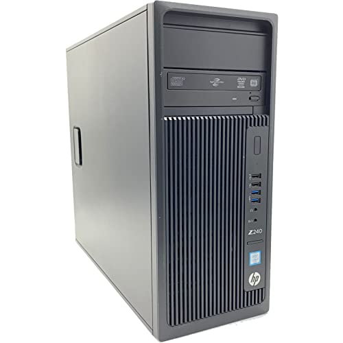 PC Computer HP Workstation Z240 Tower Intel Core i7-6700 Ram 8GB DDR4 ECC SSD 240GB DVD-ROM Windows 10 Pro (Ricondizionato)