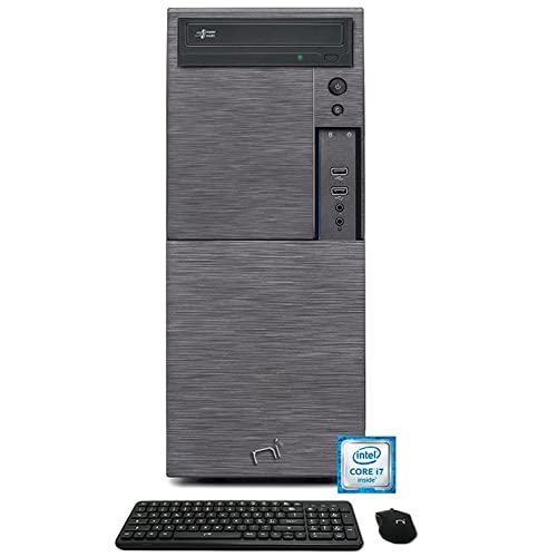 PC fisso Computer - Intel Core I7-3770 - Ram 16 GB - SSD 1 TB - Scheda Video integrata Intel HD 3000 - WiFi - Windows 10 Pro - Antivirus e Utilities Gratuite - Desktop - Tastiera Mouse