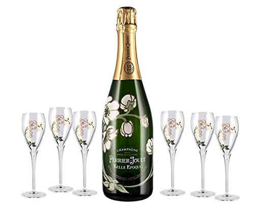 Perrier Jouët Luxury Set -Belle Epoque- 1 Bottiglia 2013 + Elegantissimi ed Esclusivi Flutes in Cristallo firmati dalla Maison (6)