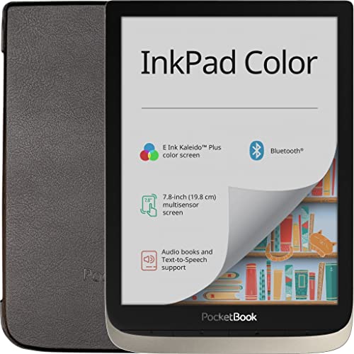 PocketBook e-Book “InkPad Color” - Lettore e-book, 16 GB di memoria, 19,8 cm (7,8 pollici) E-Ink Kaleido Plus a colori
