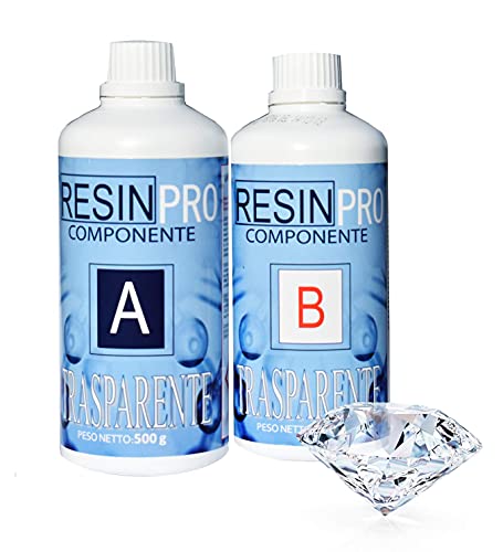 Resin Pro  800 Gr Resina Epossidica Ultra Trasparente Atossica - ...