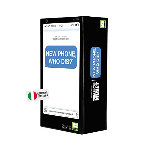 Rocco Giocattoli New Phone, Who Dis - Yas Games - L Unico in Italiano