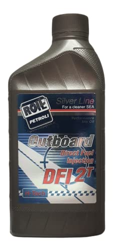 Roil Outboard 2T DFI - Olio 100% Sintetico - Lubrificante per Motor...