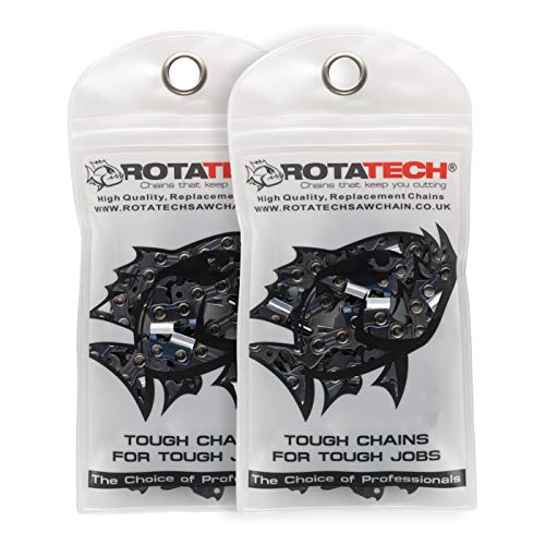 Rotatech x2 (due) catena per motosega originale 35,6 cm per motoseg...