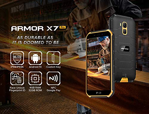 Rugged Smartphone (2020), Ulefone Armor X7 PRO Android 10 Cellulare...