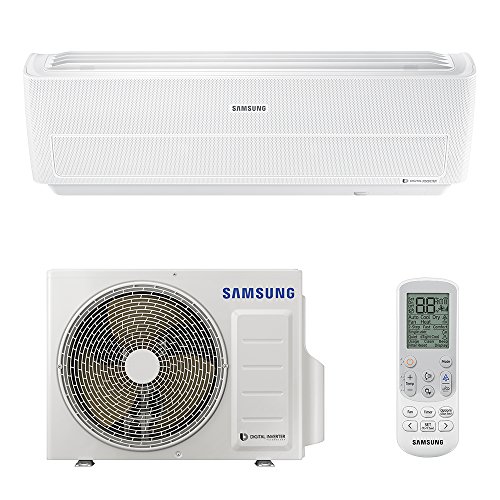 Samsung Clima AR12NXWXBWKNEU+AR12NXWXBWKXEU WindFree Monosplit Climatizzatore, Wi-Fi, 12000 BTU