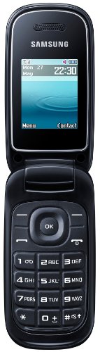 Samsung E1270 Telefono Cellulare, Nero [Italia]