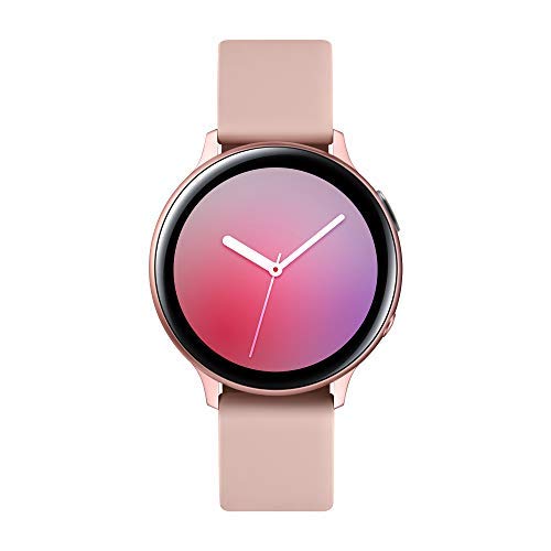 Samsung Galaxy Watch Active2 Smartwatch Bluetooth 44 mm in Alluminio e Cinturino Sport, con GPS, Sensore di Frequenza Cardiaca, Tracker Allenamento, IP68, Rosa (Pink Gold) [Versione Italiana]