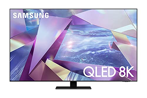 Samsung TV QE55Q700TATXZT Smart TV 55 , Serie Q700T QLED, 8K, Wi-Fi, con Alexa integrata, 2020, Titan Black (Ricondizionato)