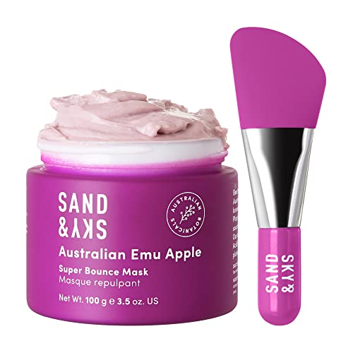 Sand & Sky - Maschera viso rimpolpante alla mela degli emù australiana - azione idratante