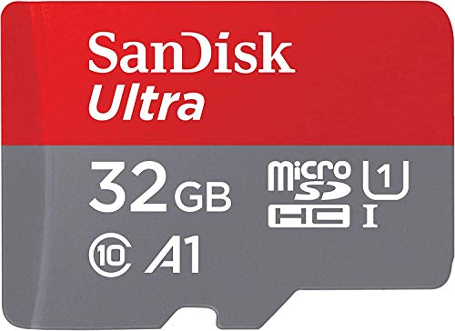 SanDisk Ultra Scheda di Memoria microSDXC con Adattatore SD, fino a 120 MB s, Prestazioni dell App A1, Clase 10, U1, 32 GB