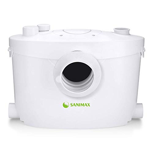 Sanimax SANI400+ Trituratore Pompa Maceratore silenzioso con filtro a carbone e pannello di servizio rimovibile 400W