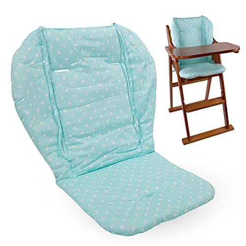 scino Seggiolone, Cuscino Seggiolone Universale, Breathable and Comfortable Seggiolone Pad, Imbottito Per Seggiolone, Suitable for Baby Seat High Chair