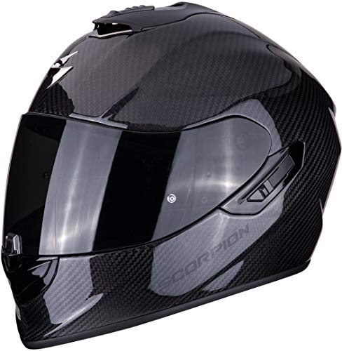 Scorpion casco moto exo-1400 air carbon solid m, MULTICOLORE...