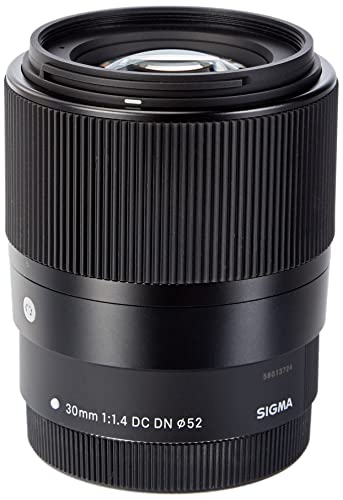 Sigma 302971 Obiettivo 30Mm-F 1.4 (C) Af Dc Dn, Attacco Canon Ef-M ...