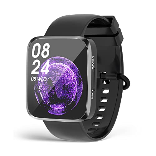 Smartwatch da Uomo, Smartwatch Touch da 1,71 Pollici con Cardiofrequenzimetro, Orologio Fitness Impermeabile IP68, con 20 Modalità di Orologio Sportive Fitness Tracker Compatibili per Android iOS