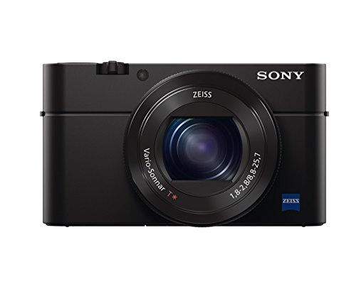 Sony DSC-RX100M4 Fotocamera Digitale Compatta Premium con Sensore da 1 , Ottica Zeiss 24-70 mm F1.8-2.8, Mirino OLED Tru-Finder, Video 4K, Nero
