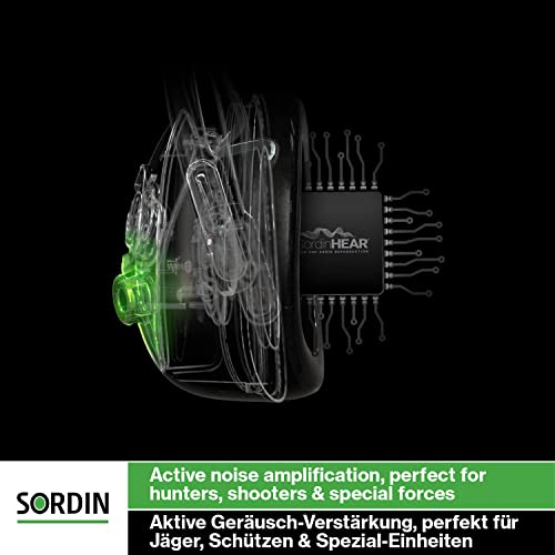 Sordin Supreme PRO X LED Cuffie Antirumore Attive - SOR75302-X-08 -...