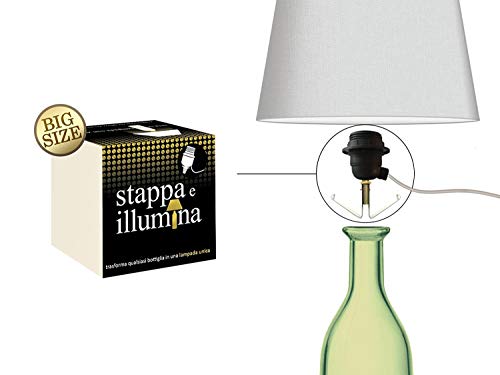 Stappa e Illumina Big Size - Bottiglie in Lampade in 30 secondi - B...