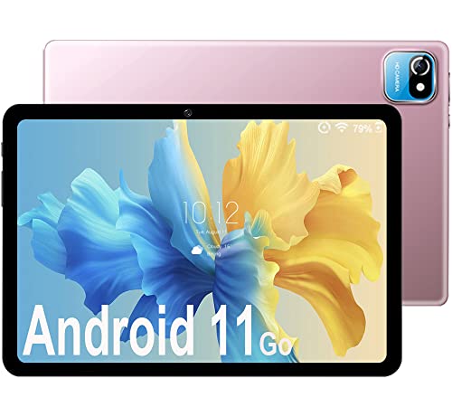 Tablet 10 Pollici offerte Android 11 Go - 64GB ROM | 256GB Espansione, OUZRS Tablet in offerta con WiFi Bluetooth Batteria 6000mAh (Rosa)